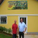 Ch.Weber mit Johann Marko, BIG-KO Geschäftsführer